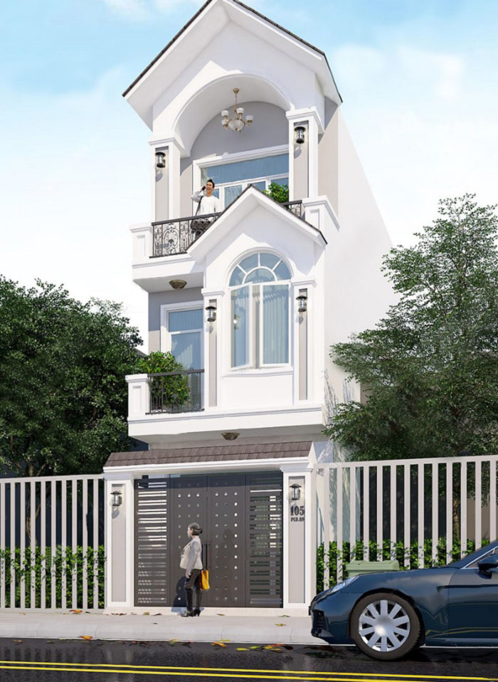 Thông tin dự án mẫu nhà 4x10m 3 tầng