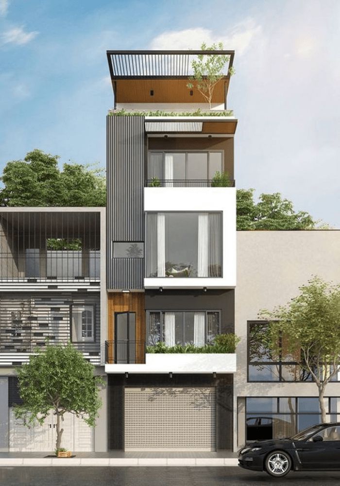 Thiết kế mẫu nhà 4 tầng mặt tiền 5m - lời khuyên từ kiến trúc sư