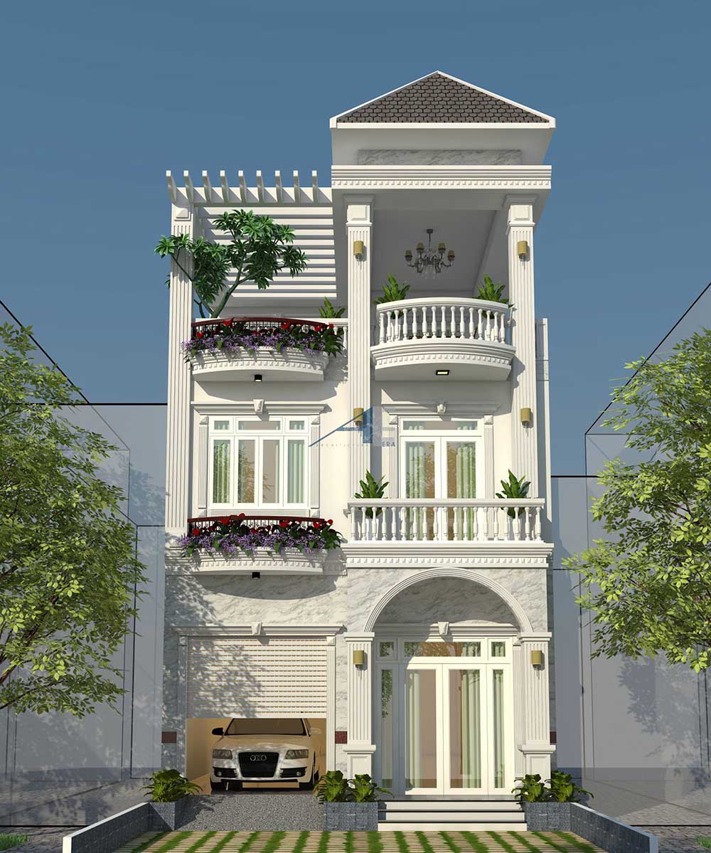 nhà phố 8 x 15