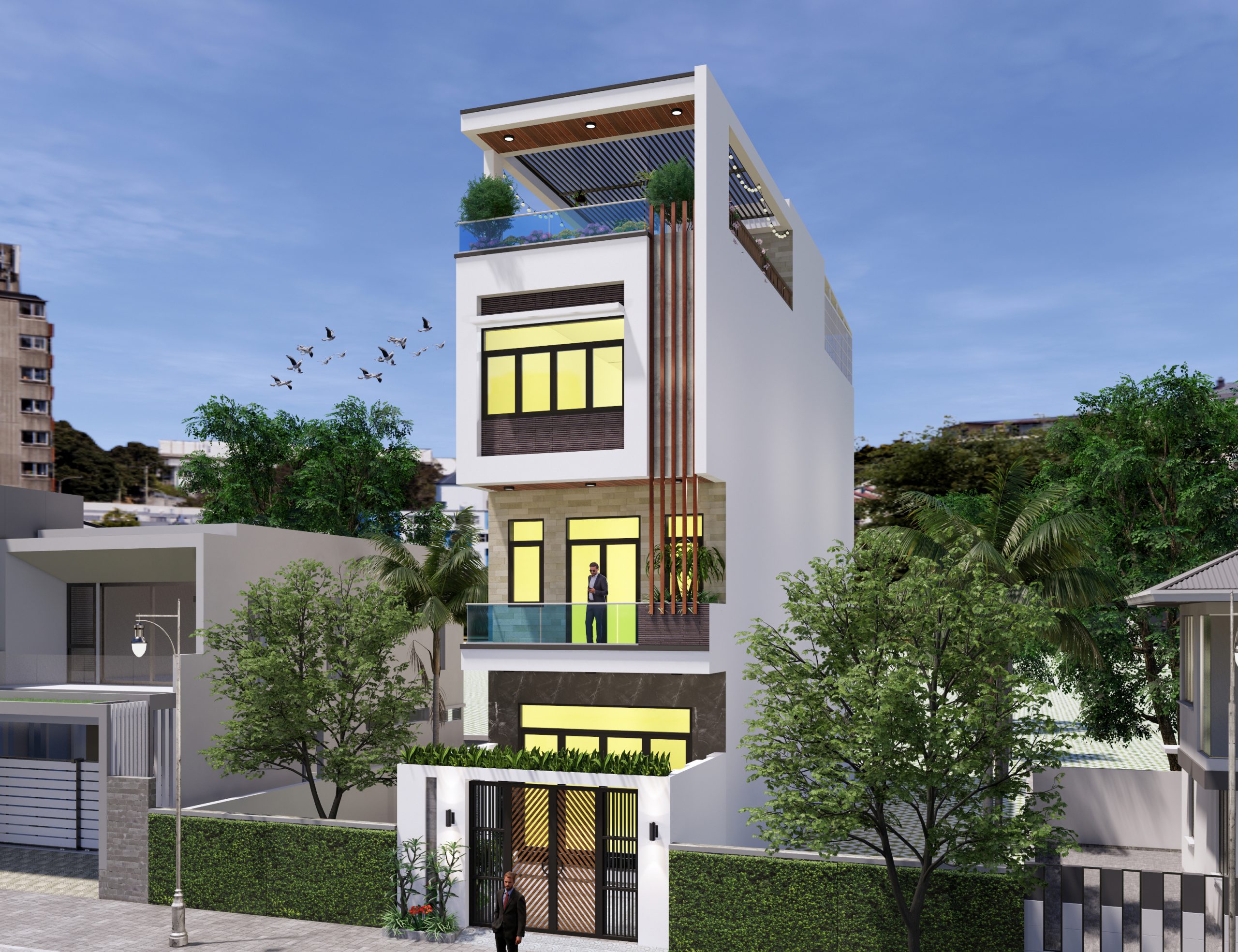 Top bí quyết thiết kế nhà phố 4m đẹp nhất 2023